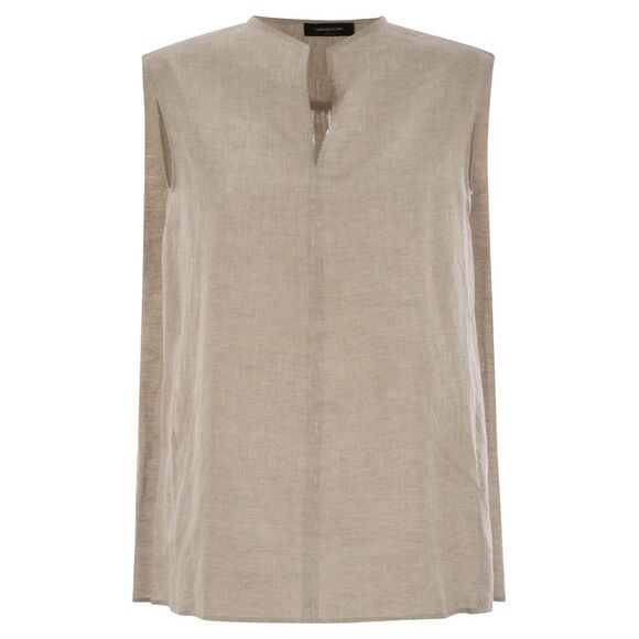 Fabiana Filippi Women Linen Sleeveless Top